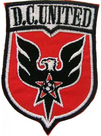 DC UNITED FOOTBALL CLUB SOCCER EMBROIDERED PATCH #01